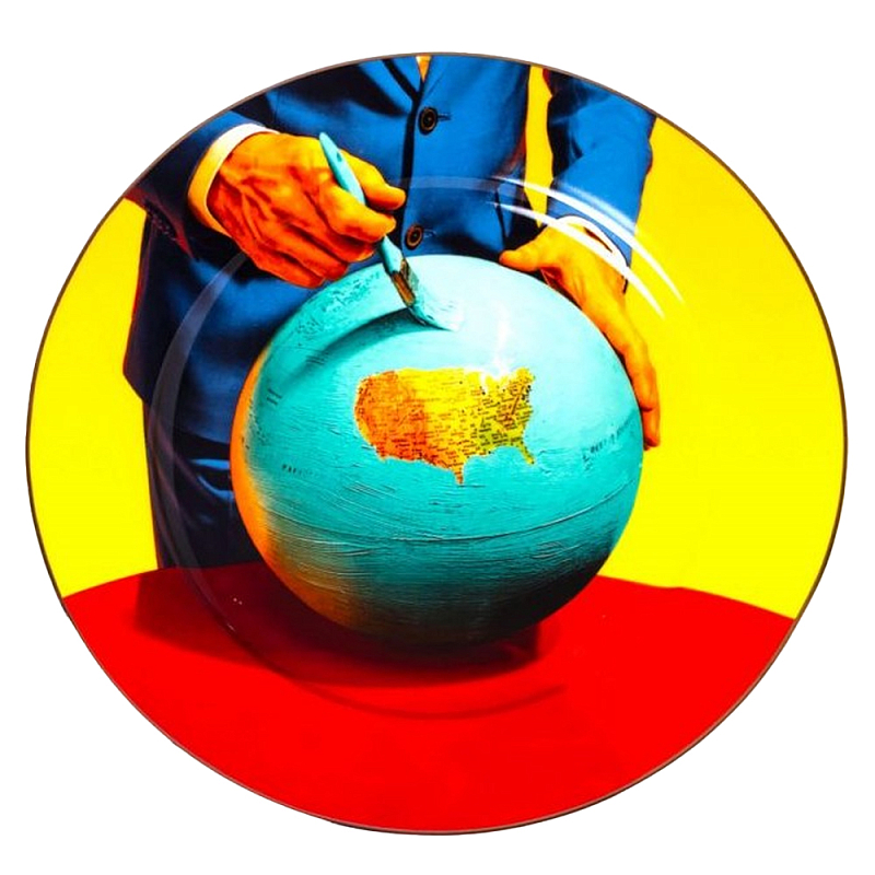 Тарелка Seletti Globe Мульти Тарелка Seletti Globe Мульти в Липецке | Loft Concept