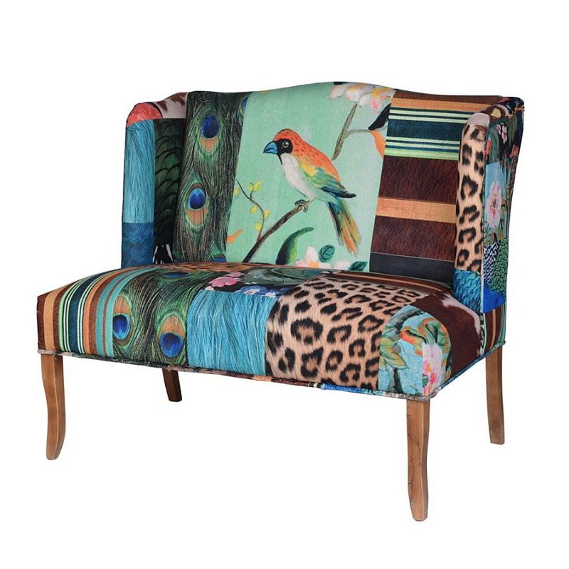 Диван Leopard spots & Bird Мульти в Липецке | Loft Concept 