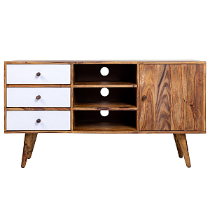 Комод из натурального дерева Texture Contrast
