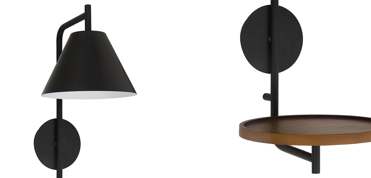 Бра с полкой Darko Wall Lamp Бра с полкой Darko Wall Lamp - Loft-Concept в Липецке