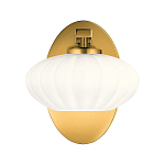  Бра с круглым плафон из матового белого стекла Kichler варинант исполнения - 7 | Loft Concept в Липецке