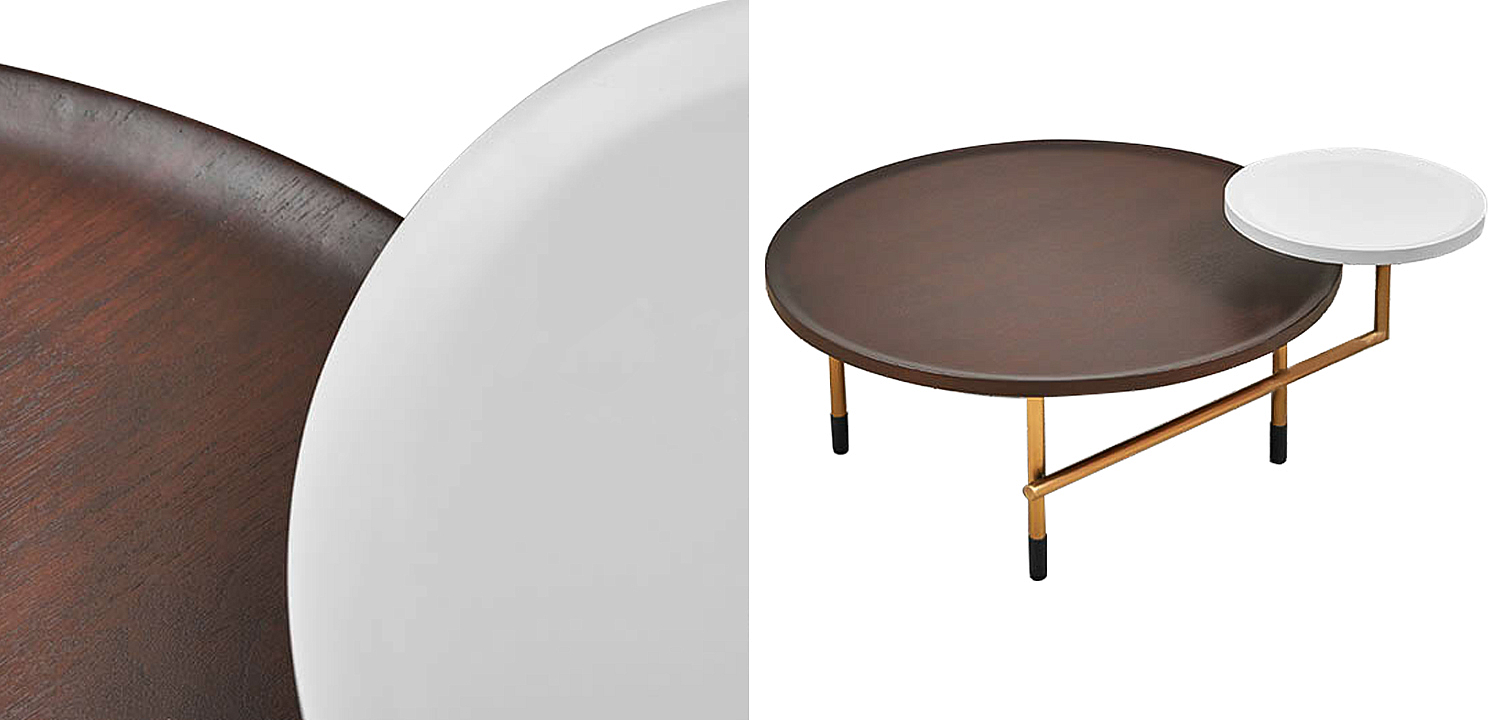 Кофейный стол Alastair Double Round Table Кофейный стол Alastair Double Round Table - Loft-Concept в Липецке