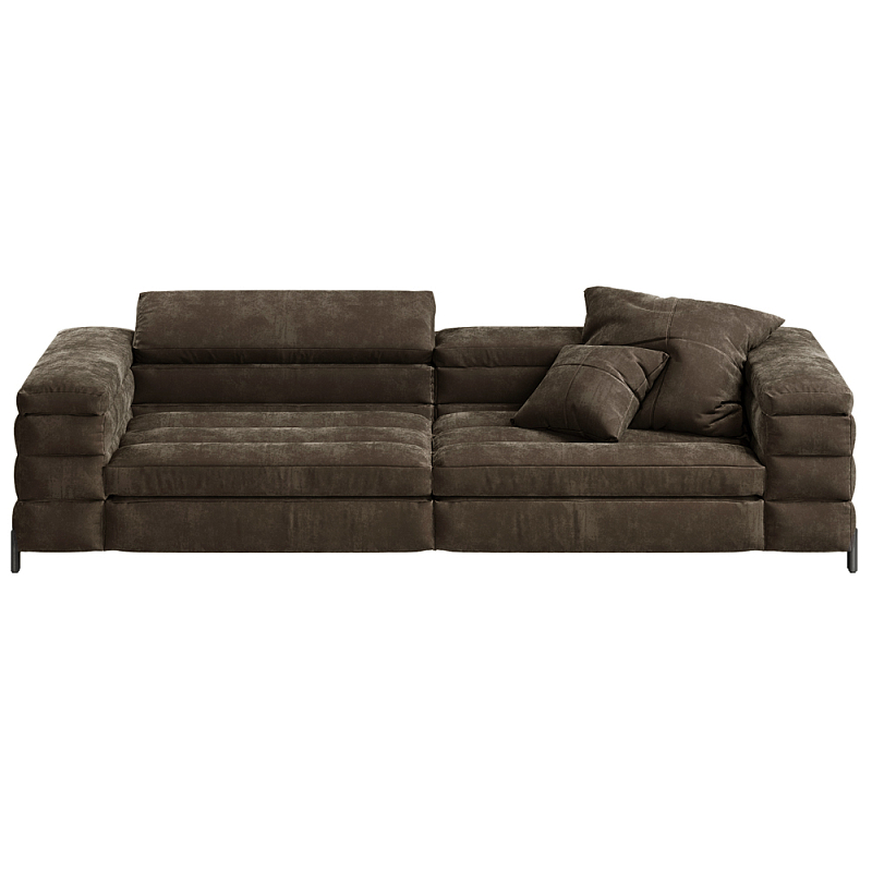 Диван Adams Sofa Коричневый Диван Adams Sofa Коричневый в Липецке | Loft Concept