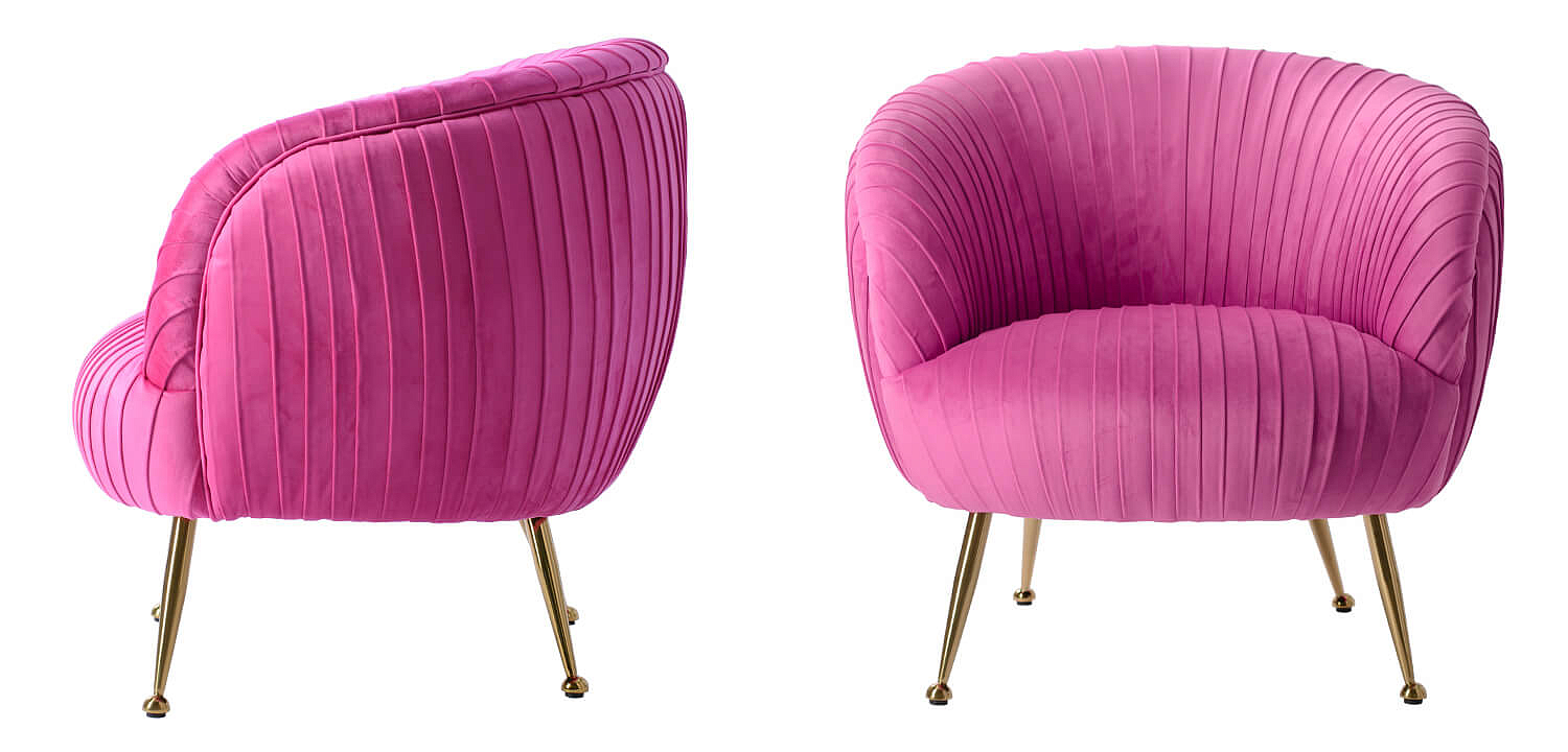 Кресло SOUFFLE CHAIR pink velor Кресло SOUFFLE CHAIR pink velor - Loft-Concept в Липецке