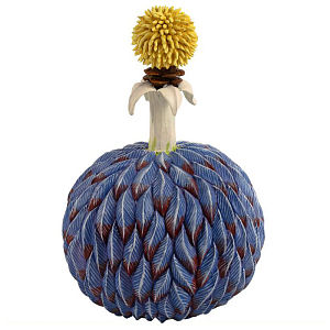 Статуэтка тропический фрукт Tropical Fruit blue feathers