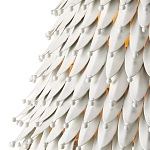 Подвесной светильник белый металлический в форме колокола White Natural Lines варинант исполнения - 1 | Loft Concept в Липецке