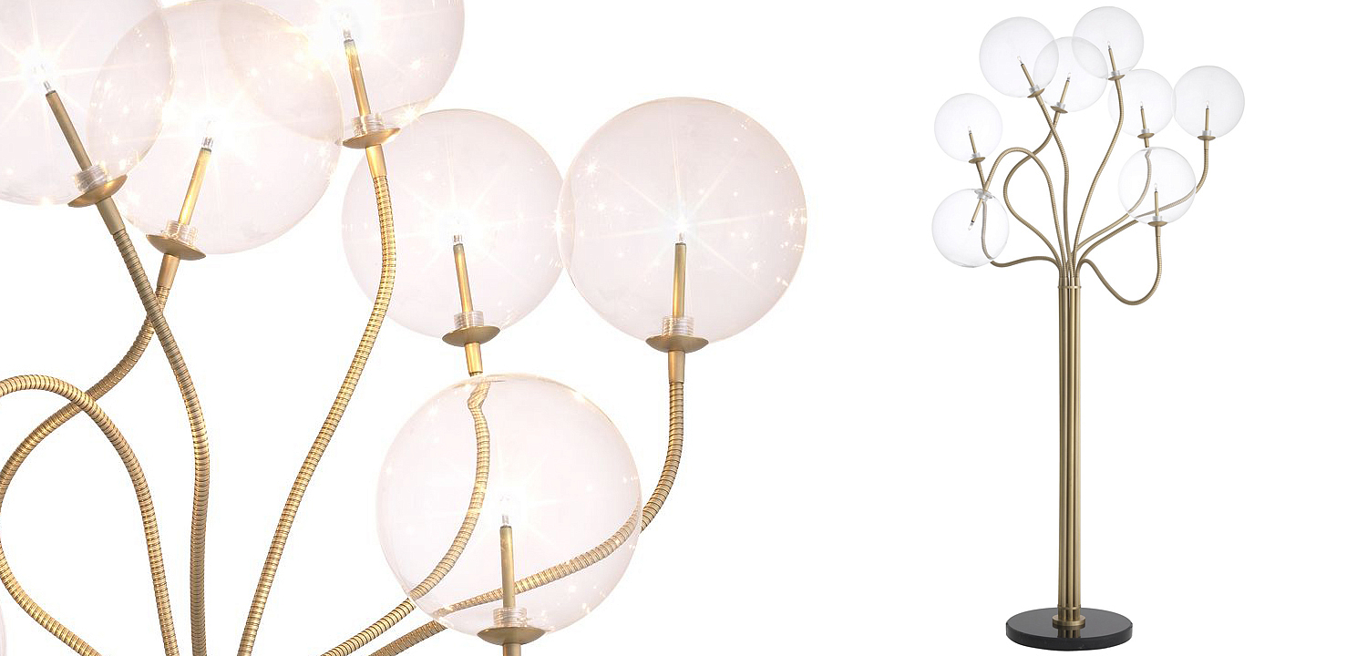 Торшер Eichholtz Floor Lamp Elon Торшер Eichholtz Floor Lamp Elon - Loft-Concept в Липецке