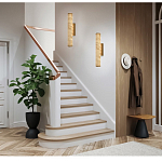 Бра цилиндрической формы из натурального алебастра Calcite Geometry варинант исполнения - 6 | Loft Concept в Липецке