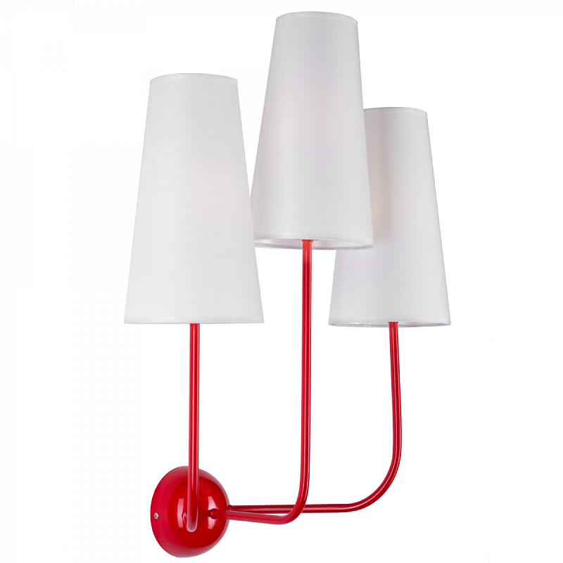 Бра Graceful Red Toadstools Красный Молочный Бра Graceful Red Toadstools Красный Молочный в Липецке | Loft Concept