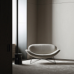 Дизайнерский двухместный диван Gio Ponti D.157.6  - DUE FOGLIE Sofa варинант исполнения - 2 | Loft Concept в Липецке