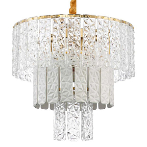 Люстра Waterfall Ice с Рельефным стеклом