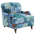 Дизайнерское классической формы на колесиках Trumann Armchair варинант исполнения - 1 | Loft Concept в Липецке