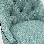 Мебельная ткань Шенилл бирюзовый цвет 142 см T4-61 варинант исполнения - 7 | Loft Concept в Липецке