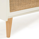 Комод с 6-ю ящиками из плетеного ротанга Remi Cream Wicker Furniture варинант исполнения - 4 | Loft Concept в Липецке