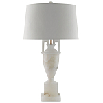 Настольная лампа с основанием в форме урны Piercing Stone варинант исполнения - 2 | Loft Concept в Липецке