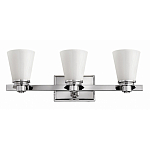 Бра для ванных комнат с белыми стеклянными конусными плафонами Hinkley варинант исполнения - 1 | Loft Concept в Липецке