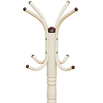 Вешалка напольная бежевая с 4-мя металлическими крючками Noble Branches варинант исполнения - 2 | Loft Concept в Липецке