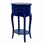 Синяя тумба на фигурных ножках Shelby варинант исполнения - 2 | Loft Concept в Липецке