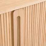 Длинный низкий буфет с 2-мя раздвижными дверцами Toinette Light Cupboard варинант исполнения - 11 | Loft Concept в Липецке