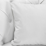 Кресло низкое с мягкой обивкой из велюра на 4-х ножках из массива березы Sophie Armchair white варинант исполнения - 7 | Loft Concept в Липецке