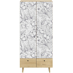 Шкаф с принтом Cotton варинант исполнения - 2 | Loft Concept в Липецке