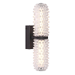 Бра с факутрным стеклянным плафоном Sonora варинант исполнения - 2 | Loft Concept в Липецке