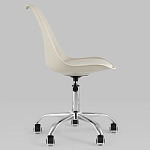 Офисный стул на металлическом основании EGGERY Beige варинант исполнения - 2 | Loft Concept в Липецке