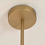 Люстра CANELLE Linear Chandelier 12 Modern Brass варинант исполнения - 4 | Loft Concept в Липецке