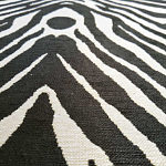 Мебельная ткань Шенилл черно-белый принт 140 см T3-1 варинант исполнения - 3 | Loft Concept в Липецке