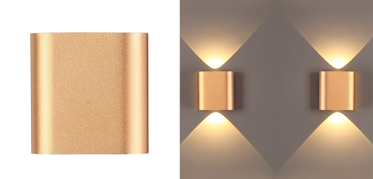 Бра Obverse Gold Square Wall lamp Бра Obverse Gold Square Wall lamp - Loft-Concept в Липецке