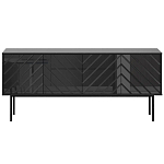 Длинная тумба с зеркальным декором Serena варинант исполнения - 3 | Loft Concept в Липецке