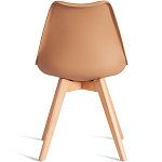 Стул с мягким сиденьем Arvika Latte варинант исполнения - 4 | Loft Concept в Липецке