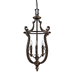 Люстра подвесная бронзового цвета в классическом стиле Hinkley варинант исполнения - 1 | Loft Concept в Липецке