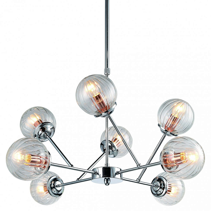 Люстра Proto Chandelier Хром Люстра Proto Chandelier Хром в Липецке | Loft Concept