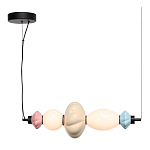 Подвесной светильник фигруный с керамическими элементами 18W LED Fragrant Light варинант исполнения - 1 | Loft Concept в Липецке