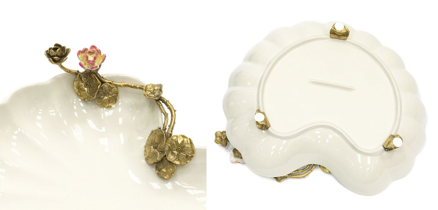 Блюдо Dish White Shell Блюдо Dish White Shell - Loft-Concept в Липецке