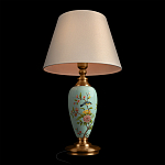 Настольная лампа голубая с изображением птиц Slip Away варинант исполнения - 4 | Loft Concept в Липецке