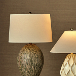 Настольная лампа с текстурным узором Movement of Smooth Lines варинант исполнения - 4 | Loft Concept в Липецке