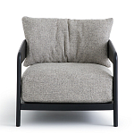 Кресло с каркасом из массива ясеня Deniaud Ash Grey Armchair варинант исполнения - 8 | Loft Concept в Липецке