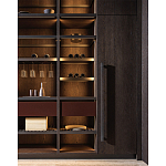 Кухонный гарнитур из красного мрамора и дерева VVD Dada Engenereed Kitchen варинант исполнения - 4 | Loft Concept в Липецке