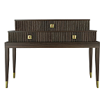 Премиальная Консоль с тремя ящиками Elsa Dreams Walnut варинант исполнения - 4 | Loft Concept в Липецке