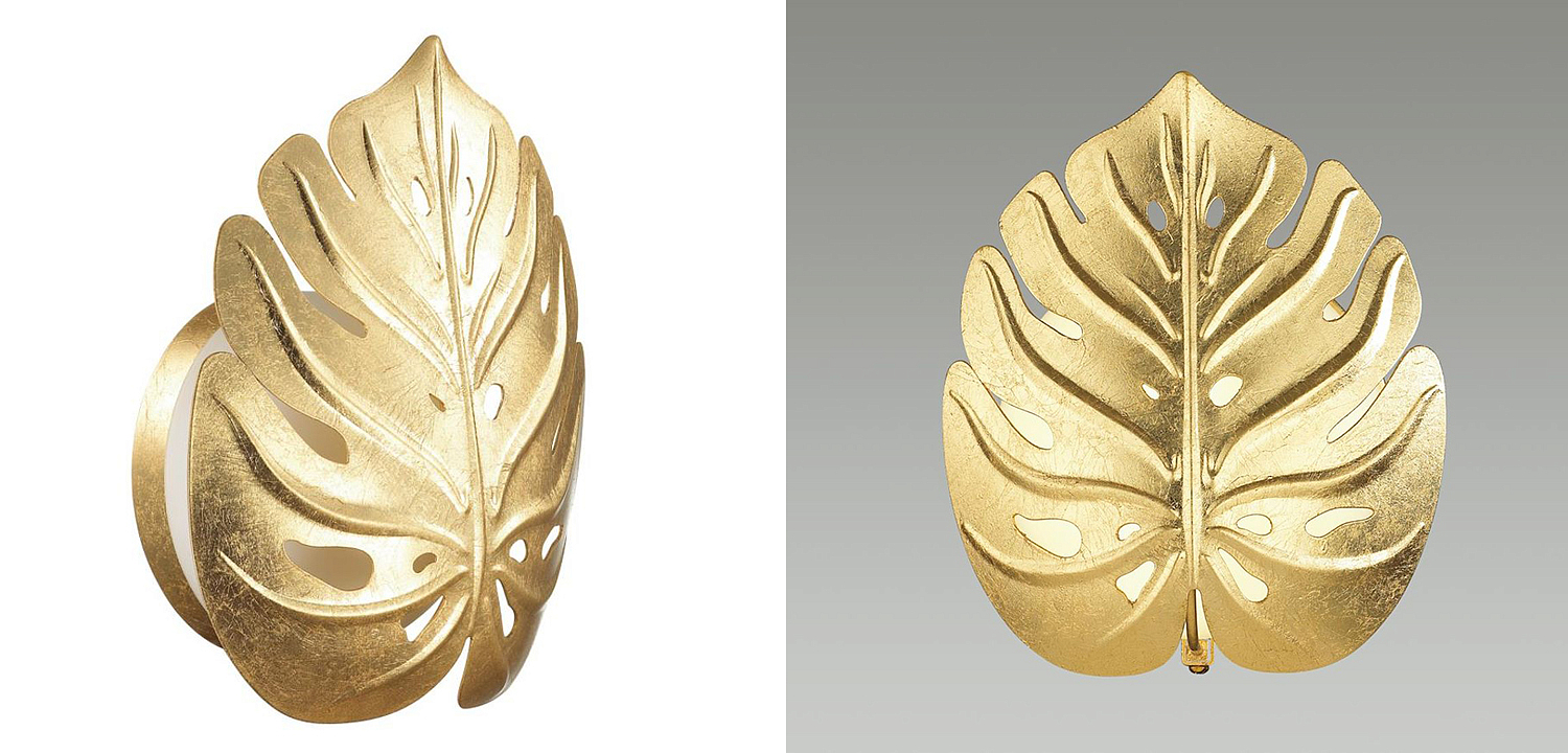 Бра Gold Monstera Leaf Бра Gold Monstera Leaf - Loft-Concept в Липецке