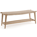 Деревянная банкетка из массива дуба Mia Oak Banquet варинант исполнения - 1 | Loft Concept в Липецке