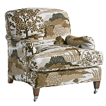 Кресло Trumann Club Chair Beige Landscape бежевый пейзах варинант исполнения - 1 | Loft Concept в Липецке