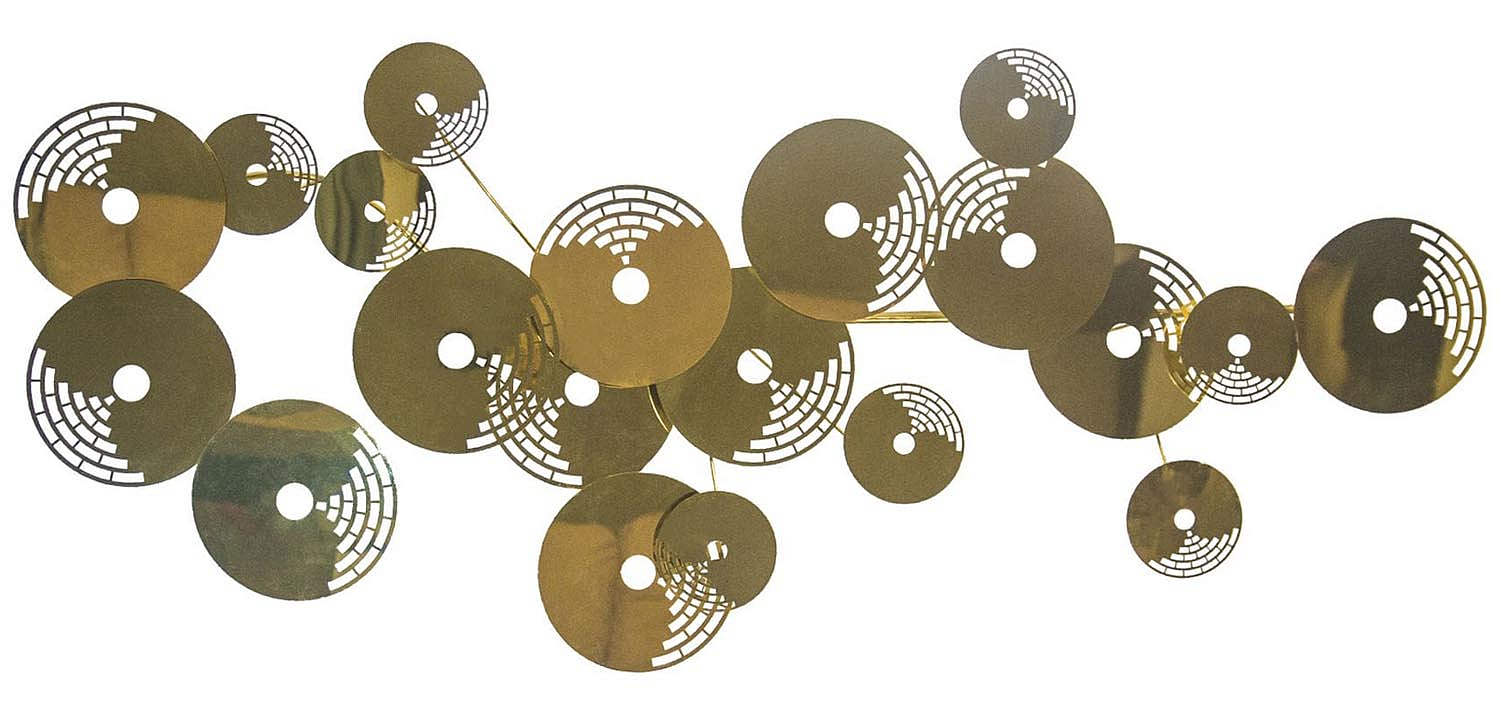 Арт-объект Metal Plates ART gold Арт-объект Metal Plates ART gold - Loft-Concept в Липецке