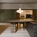 Кухонный гарнитур из натурального камня и дерева INTERSECTION Dada Engenereed Kitchen варинант исполнения - 8 | Loft Concept в Липецке