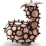 Статуэтка для интерьера коричневый фрукт Pandora Tropical Fruit 21 варинант исполнения - 2 | Loft Concept в Липецке