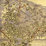 Обои ручная роспись Le Brésil Amarelo Deep Rich Gold варинант исполнения - 2 | Loft Concept в Липецке