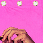 Штора Seletti Lipstick Pink варинант исполнения - 1 | Loft Concept в Липецке