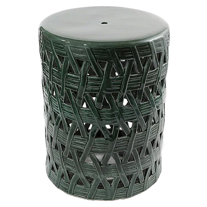 Керамический табурет Ceramic Chair Green Зеленый Керамический табурет Ceramic Chair Green Зеленый в Липецке | Loft Concept